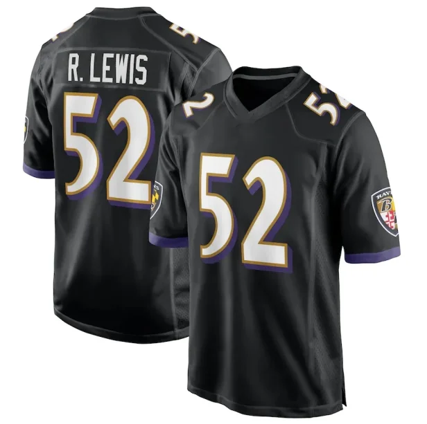 Baltimore City Stitched Men American Football Jersey Ravens Team Uniform NFL Jerseys