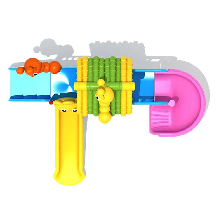 Cheap Children Outdoor Plastic Slide Playground Set Kid Plastic plastic outdoor playground tube slide for sale