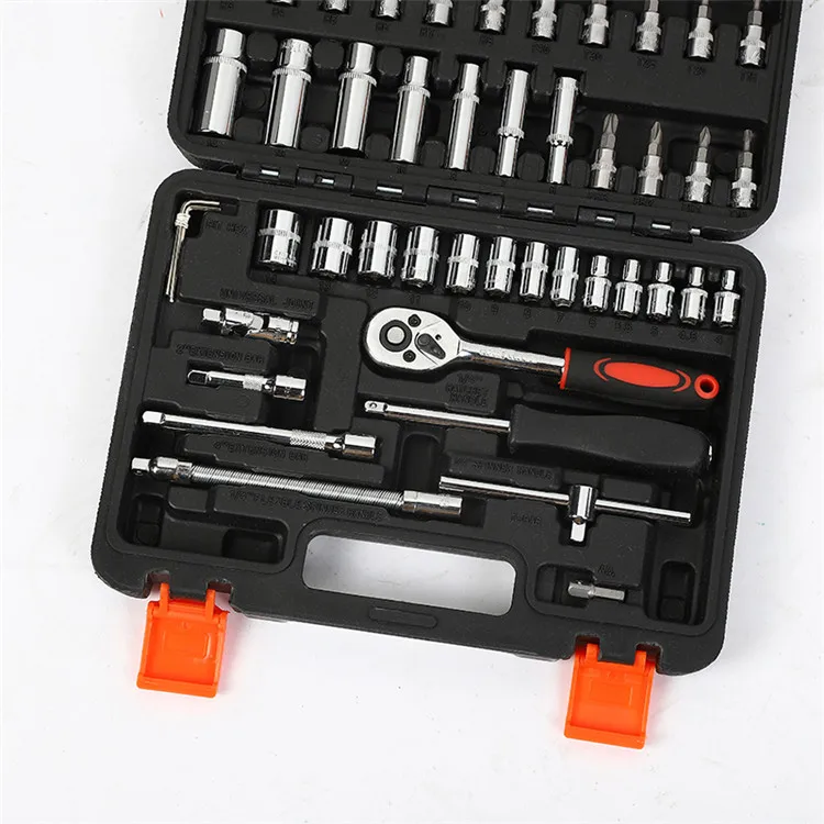 Good Quality Complete Functions 53pcs Tool Set Repair Mechanic Wrench Sleeve Set Kit Hand Tool