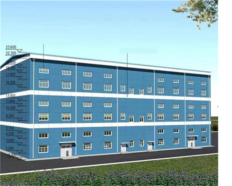 Modern Industrial Metal Steel Structure for Home and Office Factory Supplied for House and Office Building