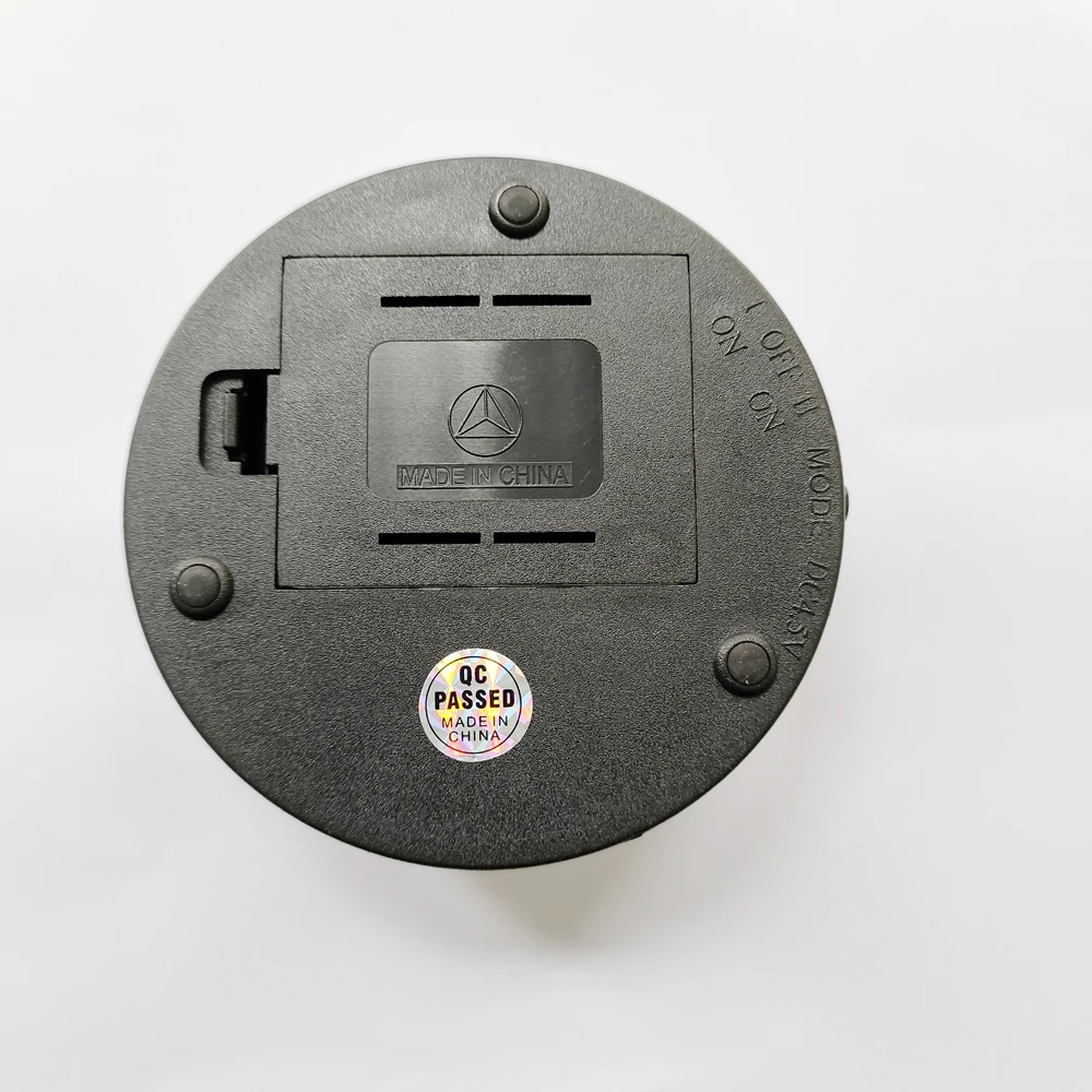 EU adapter 9cm crystal Rotating led light stand base for Glass Cube 4 SMD RGB color changing rotated led bottle base stand