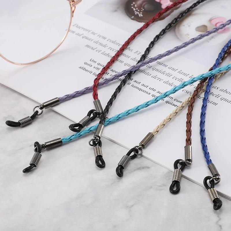 Candy Color Elastic Silicone Eyeglasses Straps Sunglasses Chain Sports Anti-slip String Glasses Ropes