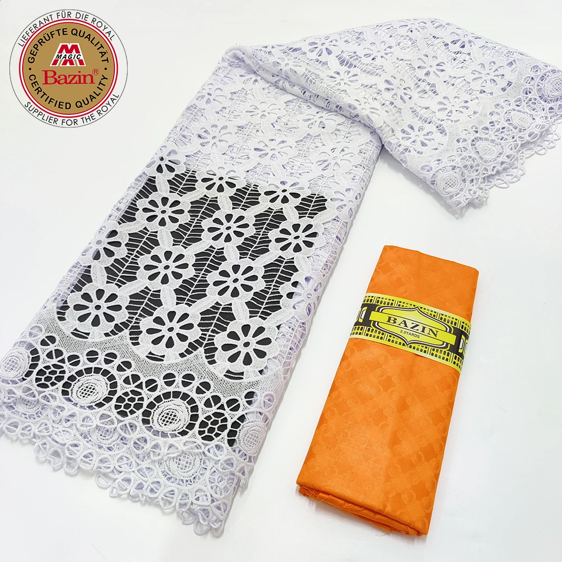 African Dry Lace Fabric With Bazin Rich Original Jacquard Material For Nigerian Women Wedding Bride Dress Roy Swiss Voile Laces