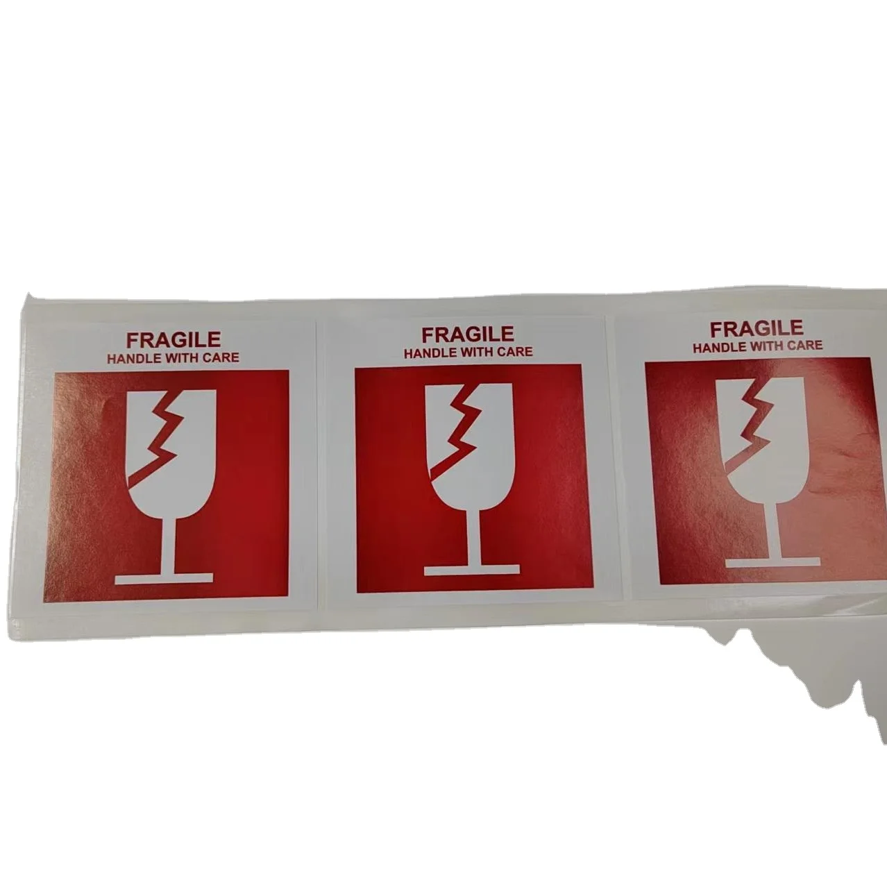 Factory Cheap Price Fragile Tape Fragile Label Aution Tag Warning Hang Label Security Tag