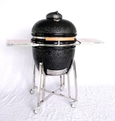 superior quality wholesale 21 inch outdoor smokeless charcoal oven design kamado grill