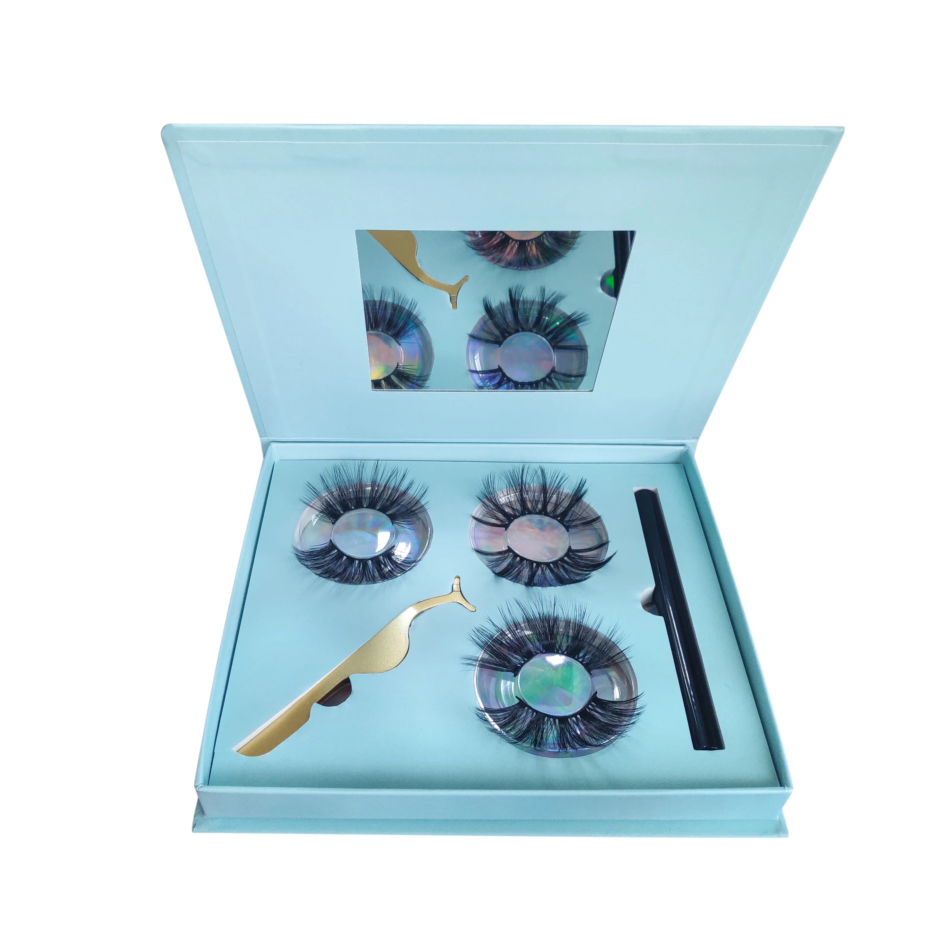 Лидер продаж, набор жидких ресниц для подводки глаз, волшебный клей для подводки глаз, жидкий карандаш, индивидуальная упаковочная коробка