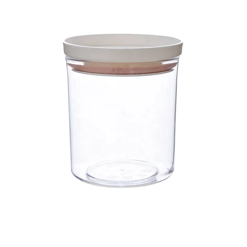 
Plastic Storage Jar empty herbs Storage Container For Spices With Plastic Lid 