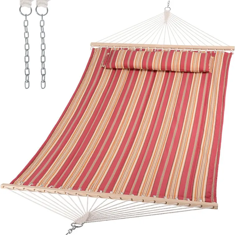 Cotton Outdoor Winter Camping Portable Sleeping Hammock Bed Garden Hammock Swings With Carry Bag