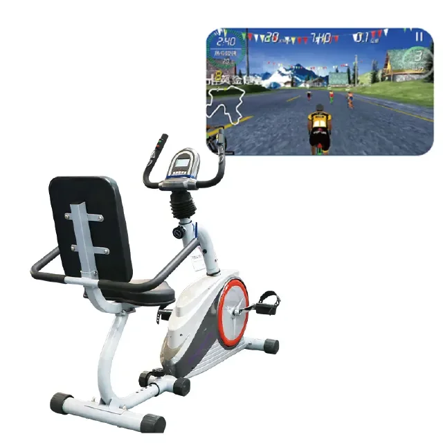 Interactive Exercise Recumbent Elliptical Ergometer Bike for Lower Extremity Training