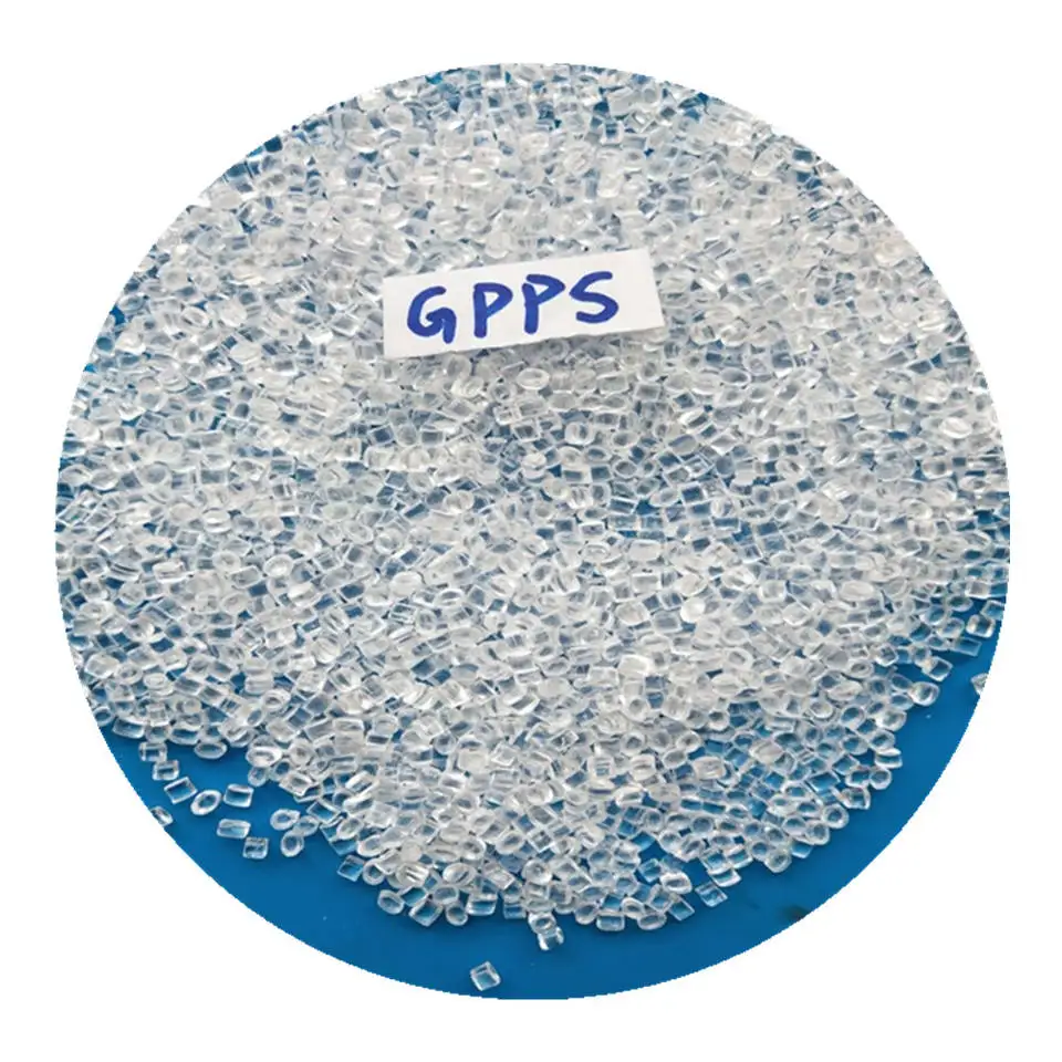 Virgin and recycled GPPS granules plastic raw material with lowest factory price/High gloss polystyrene PS GPPS resin pellets