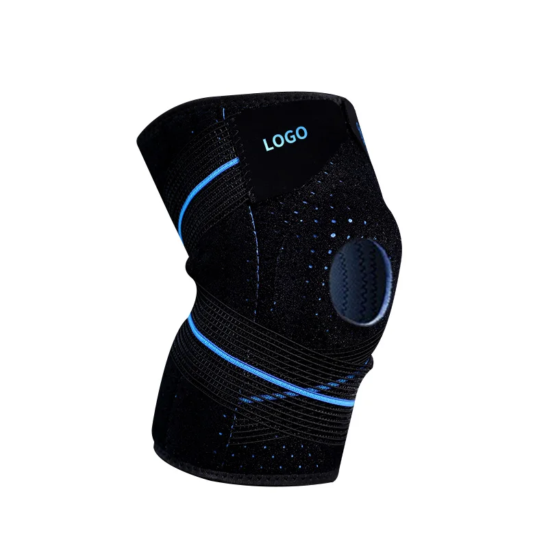 
Hot Sale Adjustable Knee Support With Four Springs Knee Brace 
