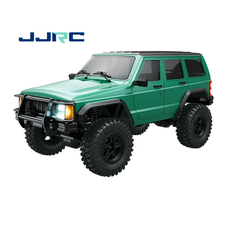 JJRC C8809 1/18 RC Car 2.4G Remote Control LED Light Full Scale Wrangler Climbing Car Rock Crawler Monster Truck
