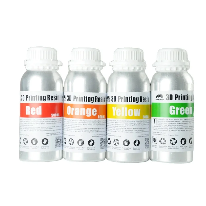 DLP Resin For 3D Standard 405 UV Resin Wanhao