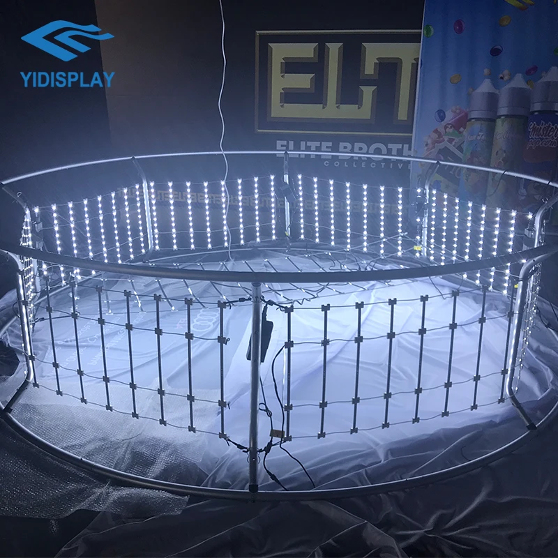 Professional Custom Hanging Fabric Aluminum Tube Lightbox Trade Show Displays Led Backlit Poster Frame Light Box For Exhibition