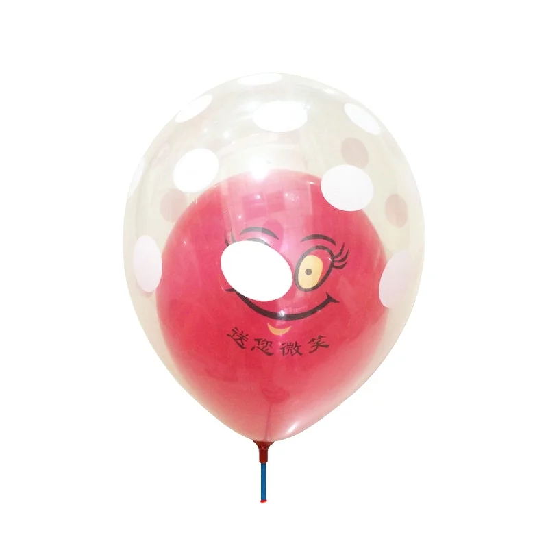 Customized Package/printing Transparent Pvc Bobo Led Balloon Promotional/wedding Party Decoration Balloons