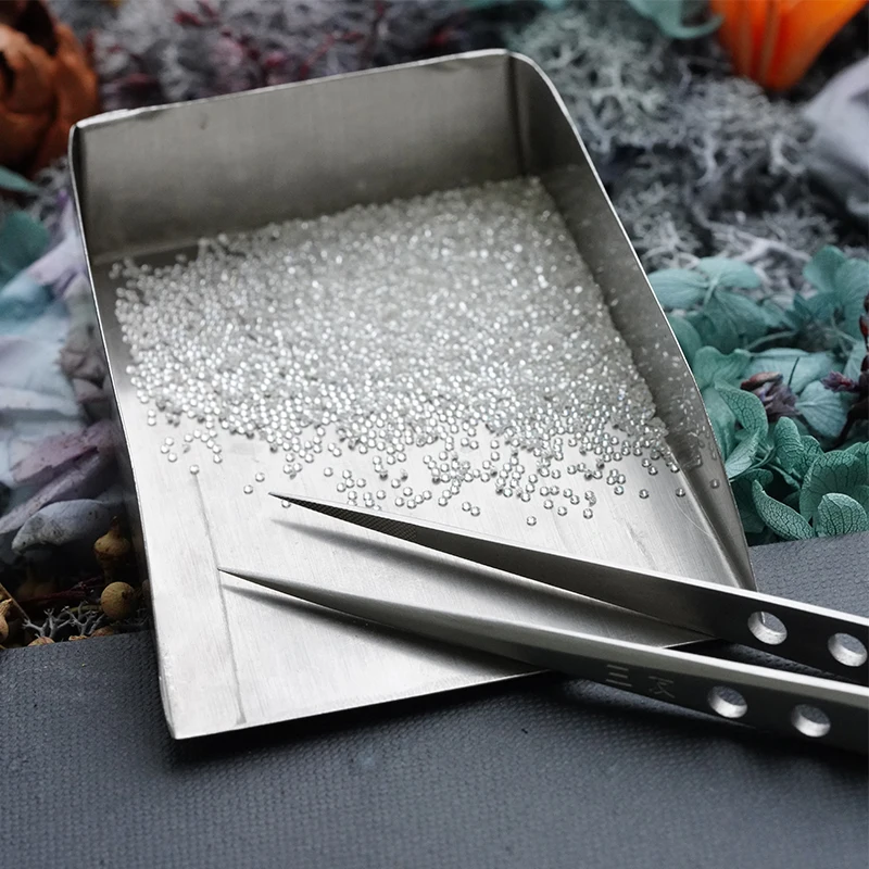 Stargem Wholesale Melee Diamond 1mm 2mm Round Brilliant Cut DEF Color VVS Loose Moissanite Gemstones