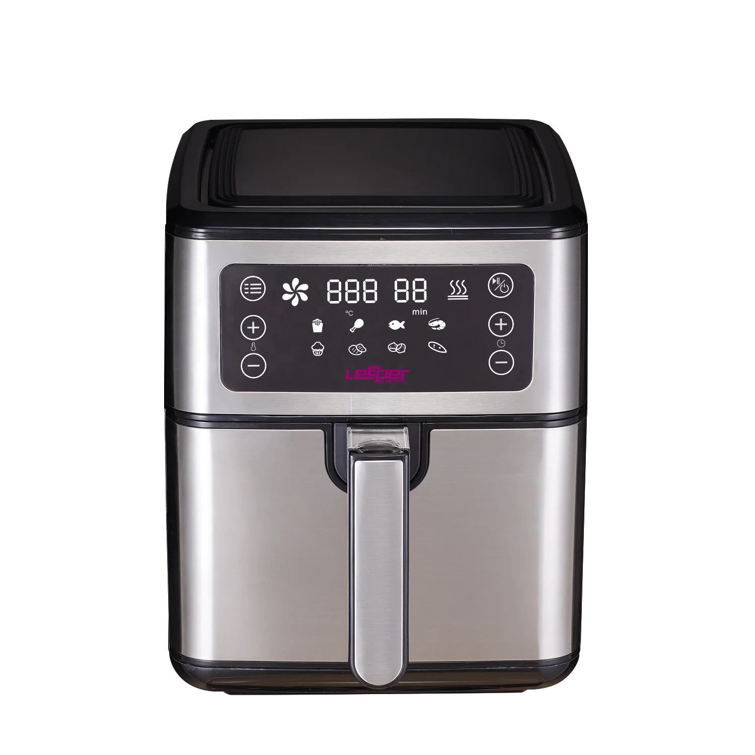 Hot Sale  Stainless Steel 7L  Multifunction Smart Deep Digital Family Size Air Fryer