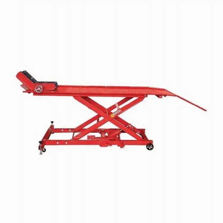 China Liftool 1000lbs Motorcycle maintenance heavy hydraulic scissor motorcycle lift lifter for sale