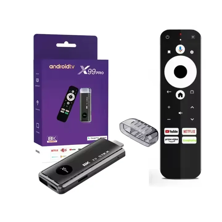 Android 11 bt Голосовое управление 2 ГБ 16 4k ott smart TV box dongle google Сертифицированный android tv stick