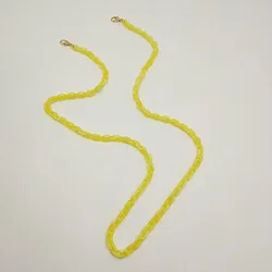 2021 New Customized Hot Sale Multi-Colored Acrylic Linked Glasses Anti Slip And Face Cover Chain Necklace Factory Wholesale