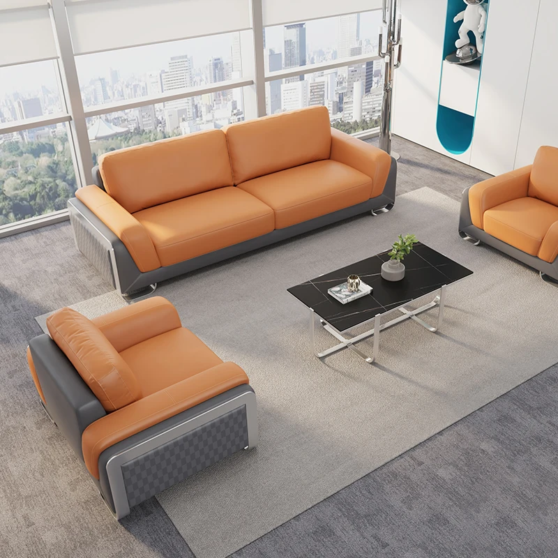 Kilosit High Quality Office Sofa  Simple Design and Pretty Office  Furniture Waterproof Sectional Sofa For Office Or Homer