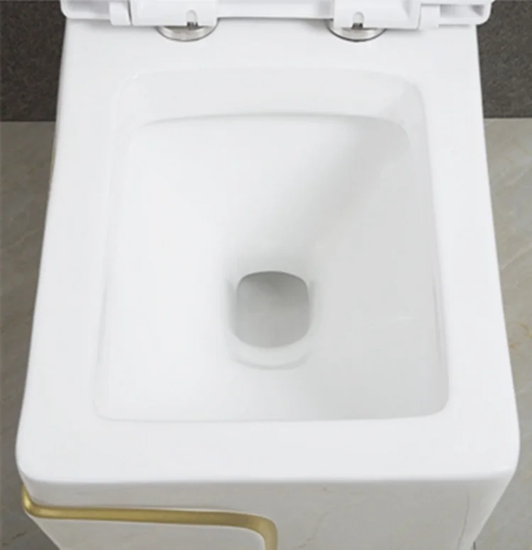 Sanitary ware Inodoro toilet one piece ceramic wc golden toilet bathroom commode black green red toilet