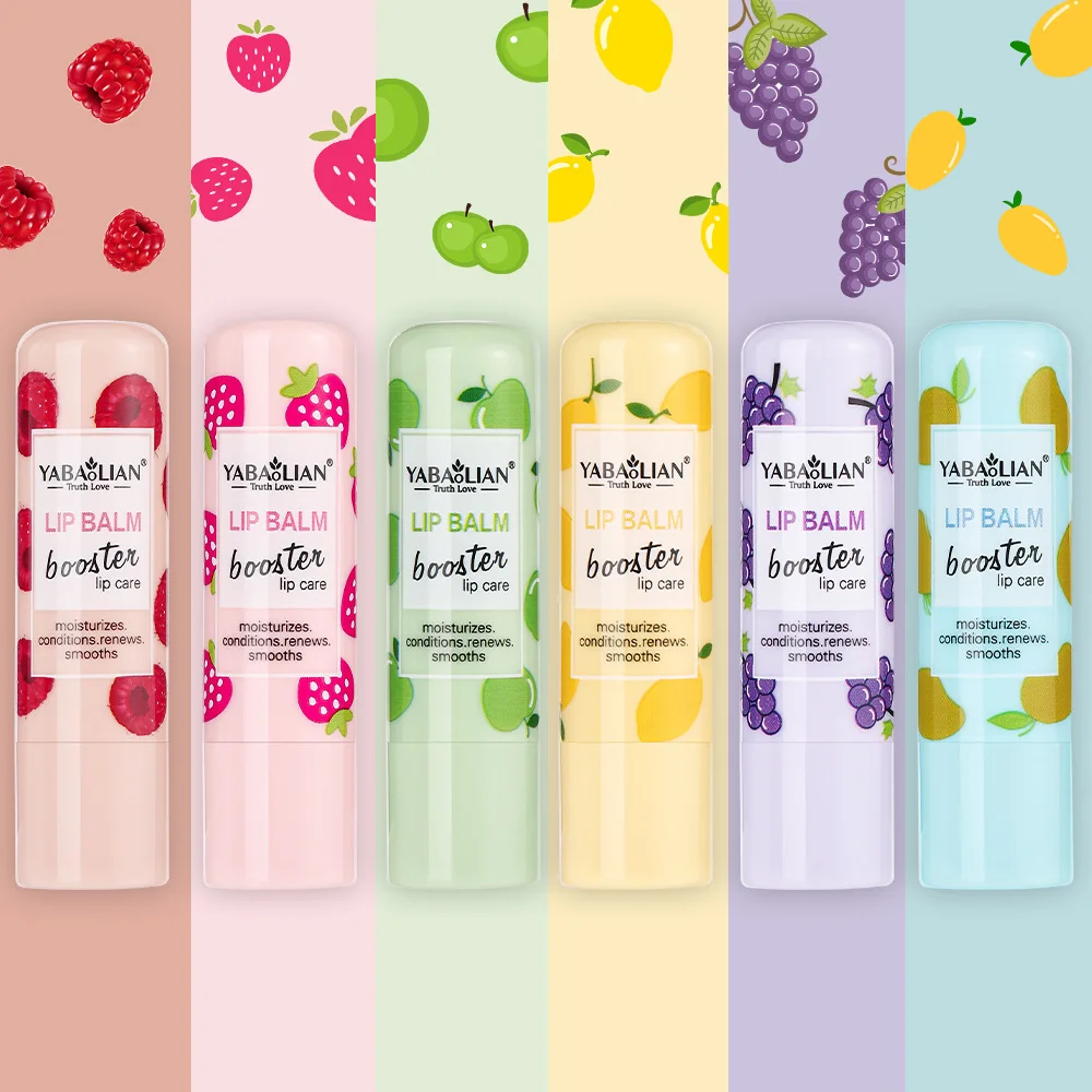 Personalized Lips Care Moisturizing Chapstick Natural Fruit Lip Balm