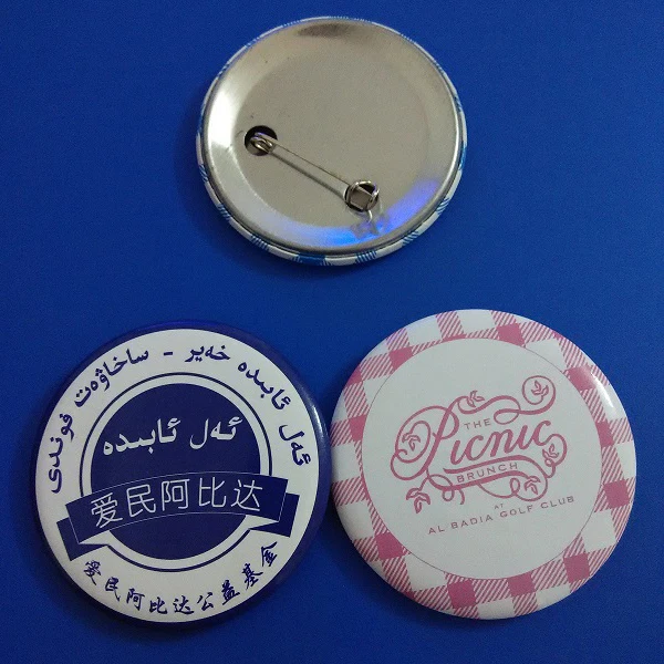 
custom round pinback button badge for promotion 