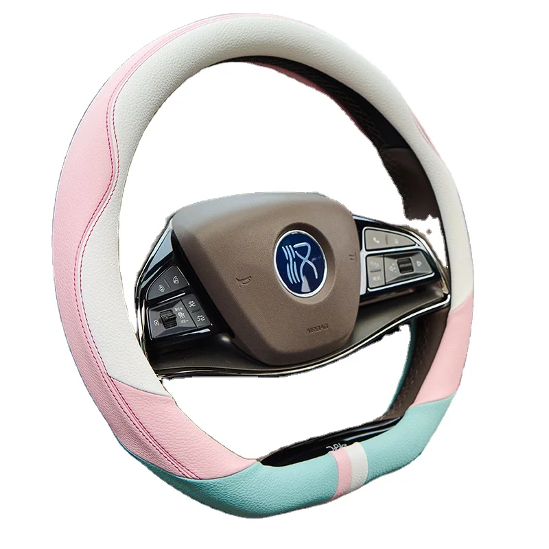 Discount High Quality Car Interior Accessories For BYD Dolphin QIN PRO YUAN SONG PLUS HAN EV Car Steering Wheel Cover