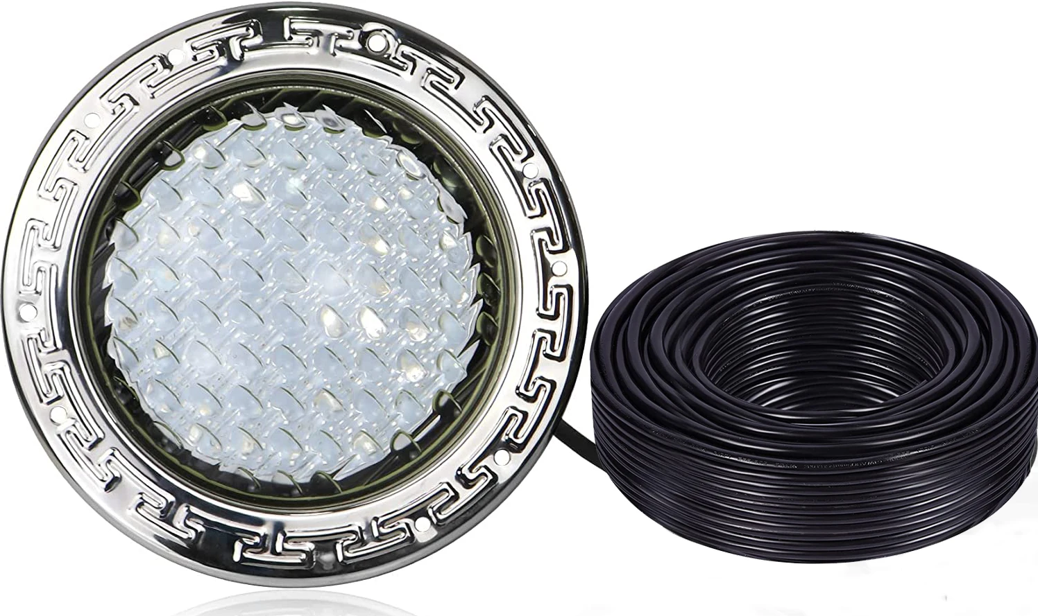 Refined Pool Light Replacement for WATERCOLORS LED RGBW POOL AND SPA LIGHTS 100FT 50FT 120V RGB Multi Color Changing Pool Light