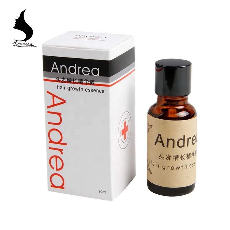 
Andrea Glass Bottle 20ml Ginger Extract Hair Fast Growth Oil Hair Loss Treatment Liquid Serum Care Oil 