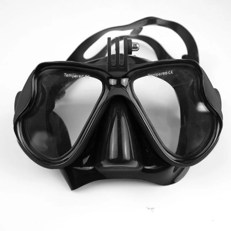 Prescription underwater scuba mask diving goggles with camera mount