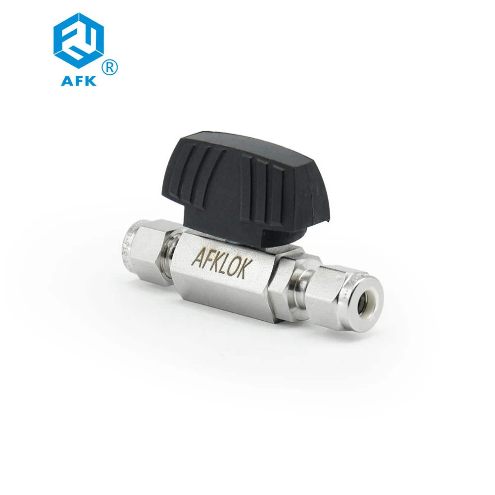 1000psi 1/4in 3/8in 1/2in 6mm OD Ball valve stainless steel 316 butterfly handlevalve engineering quality ss ball valve