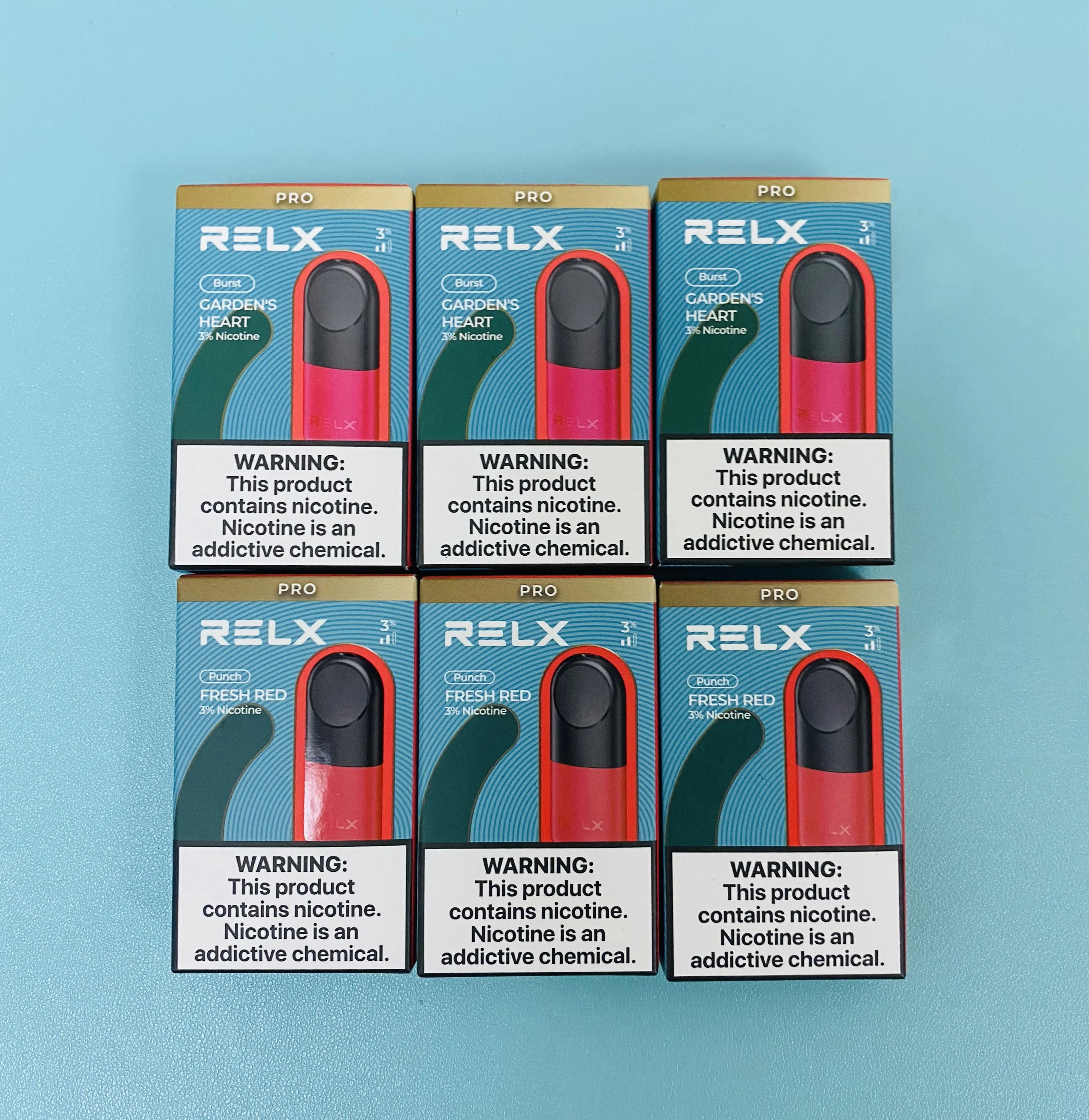 
Original Relx Infinity Pod 1.9ml Vaper Electronic E Cigarette Vape cartridge 