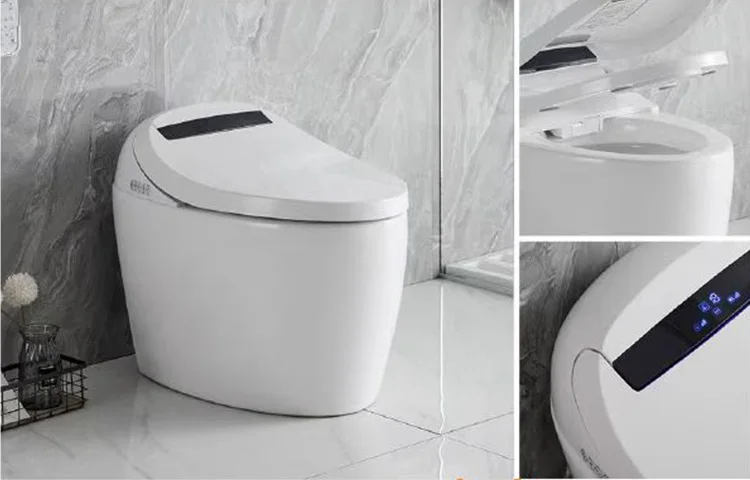 Fanwin Ванной Электрический Туалет Автоматический туалет портативный керамический монолитный интеллигентая (ый) умный