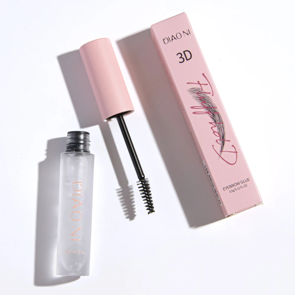 Wholesale best lash lift and brow lamination professional kit private label water resistant eyebrow wax fixer gel clear