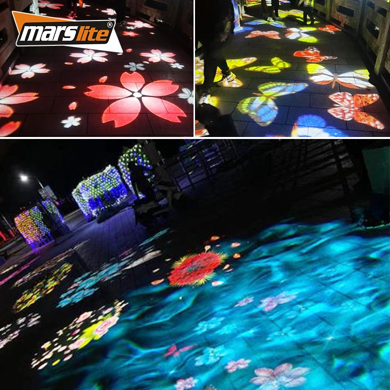 Waterproof 150W Custom Logo Advertising Rotating gobo Projector Light Outdoor Advertising Lights