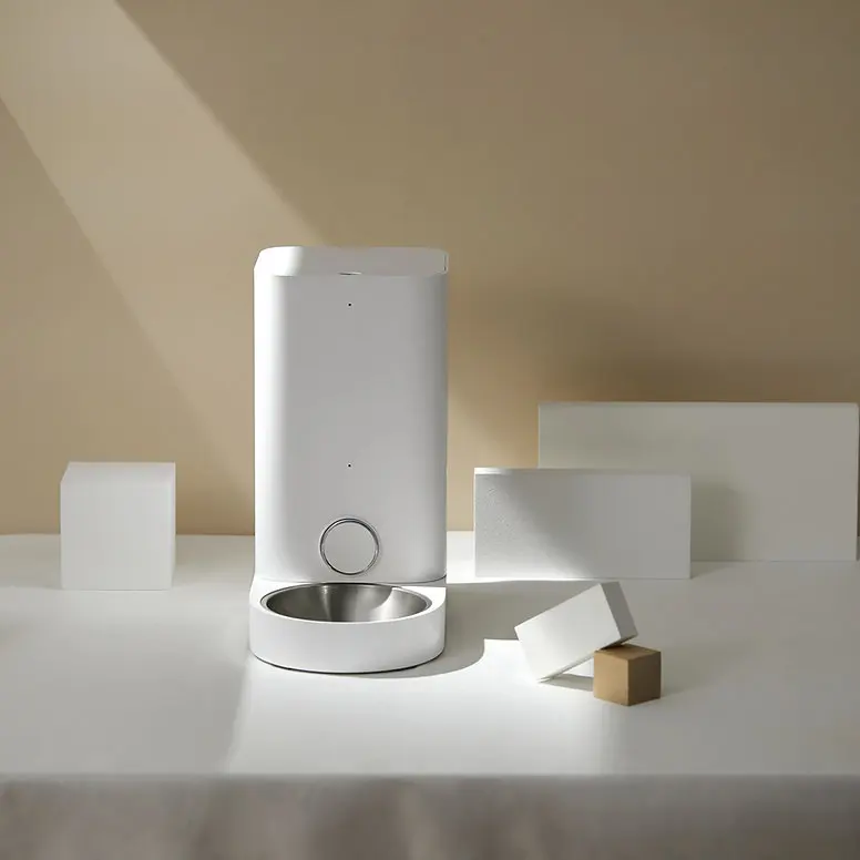 PETKIT Element Smart Pet Feeder Mini Automatic Pet Feeder with LED Display Stainless Steel Pet Bowl App Control Cat Puppy Feeder