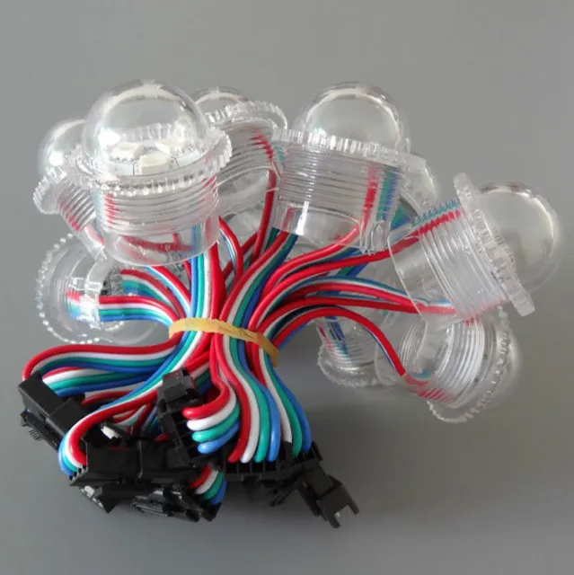 WS2811 26 мм 0 72 Вт пользовательский наружный строительный фасад монтаж RGB пиксельный Светодиодный точечный