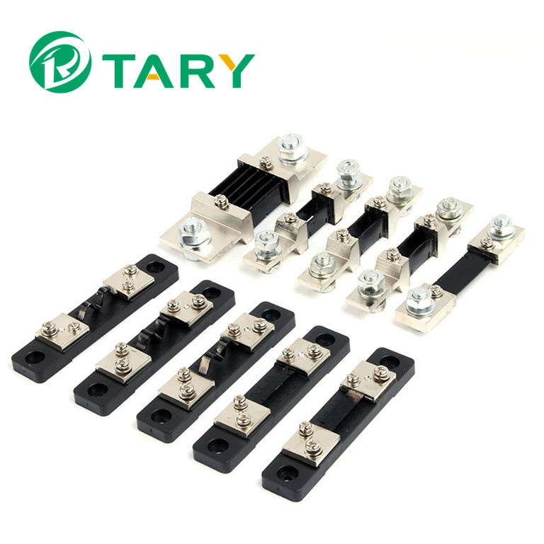 FL-2 200A/75mV Current Shunt Resistor for DC Energy Meter 10A-2000A divider 75MV 10a 30a 100a 200a 400a special for DC ammeter