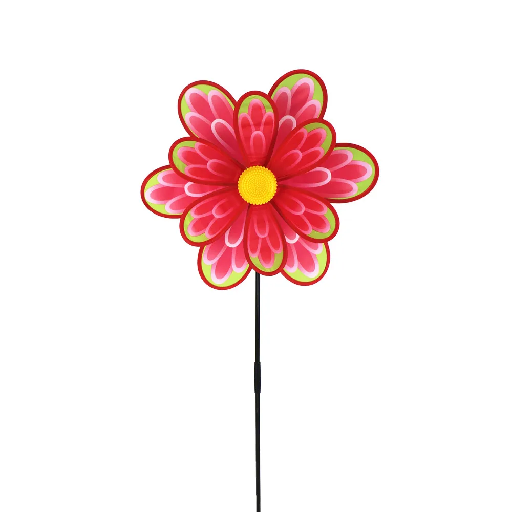 Decoration Garden Decorative Kids Toys Flower High Quality Wind Spinner