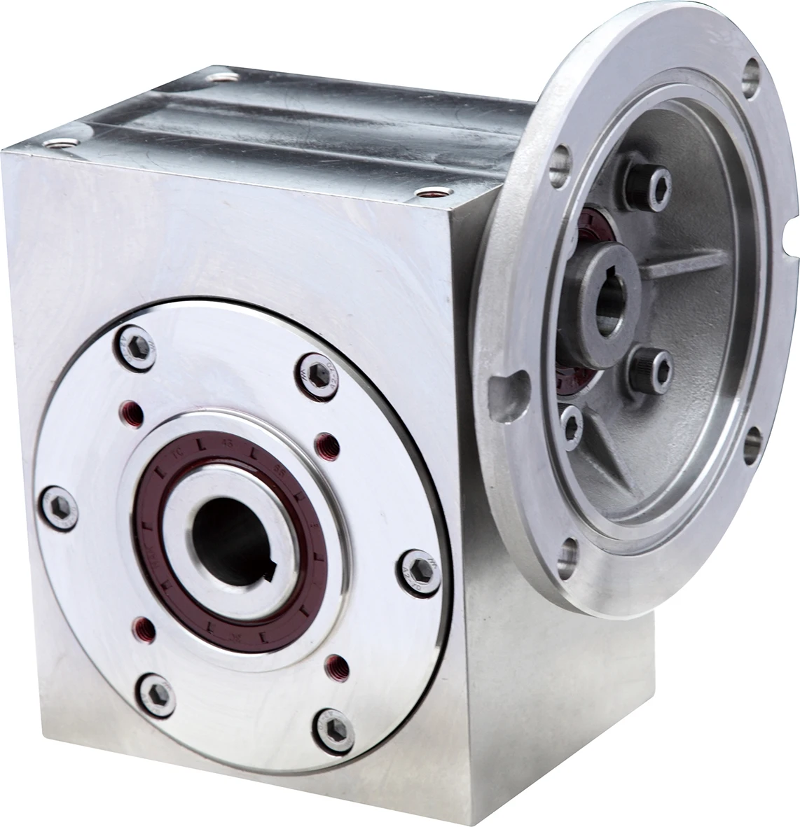 Stainless steel worm gearbox  food application gearbox