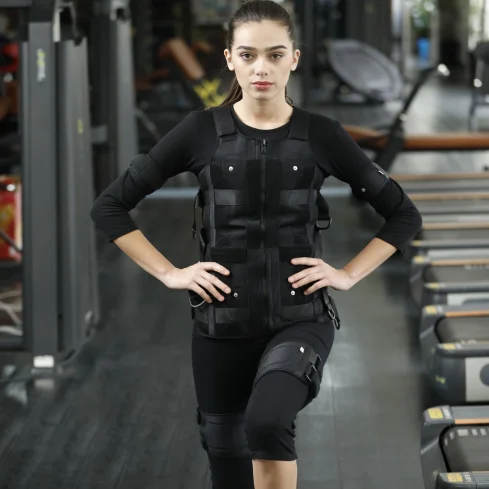 Electrode Fat Burn Electric Muscle Stimulator Equipment Garment Miha Machine