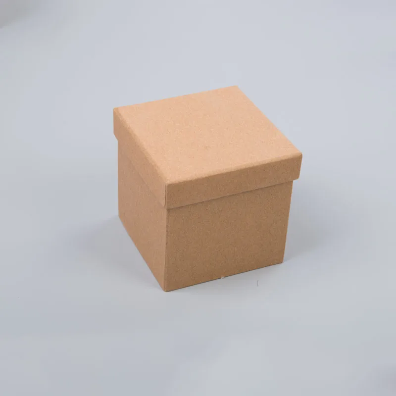 Cardboard cube desk storage organizer stationery with pen holder and sticky notes