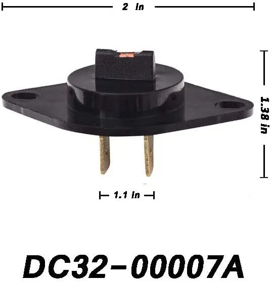 DC47-00016A Thermal Fuse  DC96-00887A Thermal Fuse  DC32-00007A Dryer Thermistor  DC47-00018A Thermostat Dryer Kit