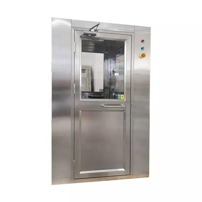 Customized Intelligent 12 nozzles Air Shower Room with Air Shower Machine of air shower clean room for one person