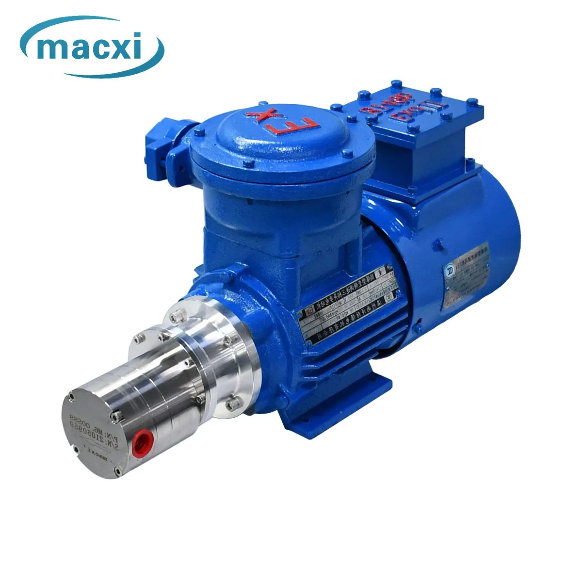 Stainless steel magnetic gear dosing pump for Hydrogen production or distillation