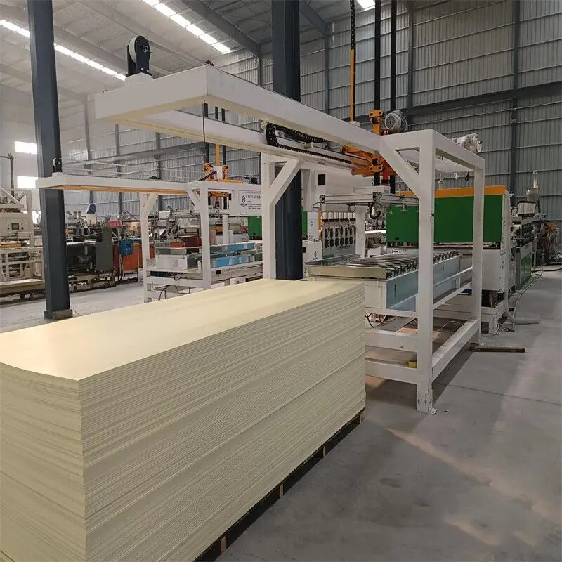 5-18mm pvc foam board PVC and melamain  film for furniture construction