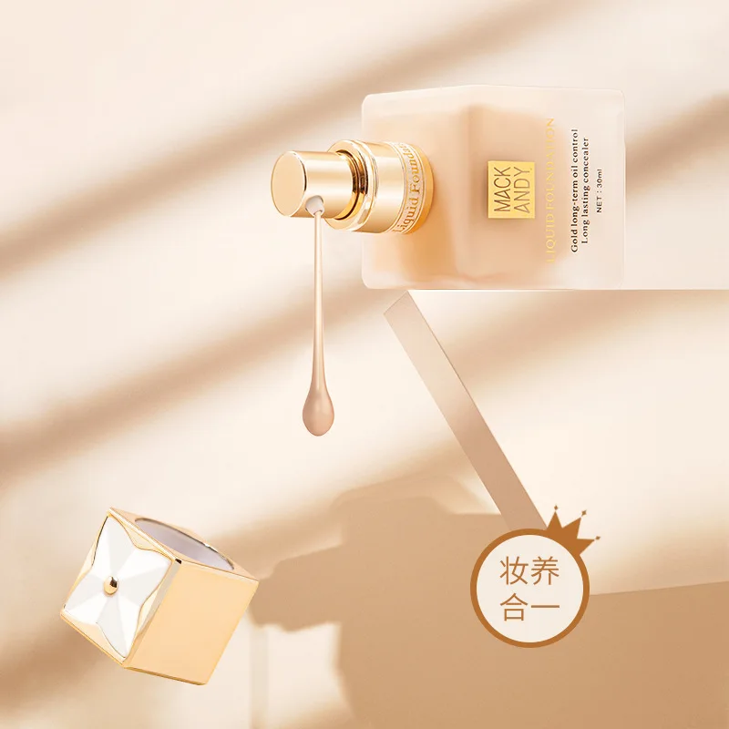 Maco Andy luxury gold long-lasting Longwear Foundation