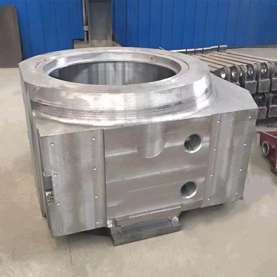 Luoyang factory OEM wear resistance large ball mill steel bearing housing rolling mill bearing chock